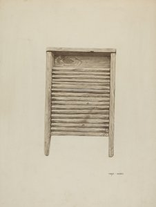 Wasbord, c. 1940 door Mary Hansen