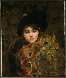 De pauwenwaaier door Mary Henrietta Curtois