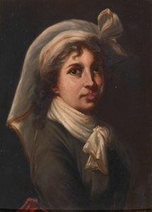 Portret van een meisje door Mary Henry