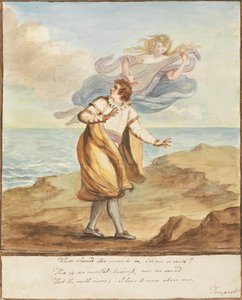Ferdinand en Ariel door Mary Hoare