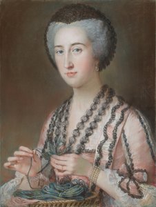 Lady Dungarvan, gravin van Ailesbury (née Susannah Hoare) door Mary Hoare