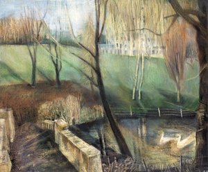 Vijver, Kenwood door Mary Kuper