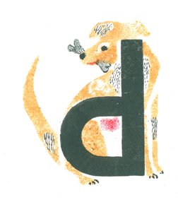 d is voor hond