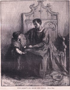 De zoon van hertog Robert voor koning Hendrik, 1106 door Mary L. Gow