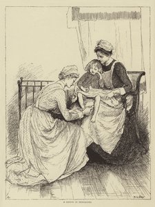 Illustratie voor Het Verhaal van een Verpleegster, door Honnor Morten door Mary L. Gow