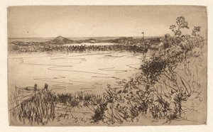Rustige haven / Getijdenvijver door Mary Nimmo Moran