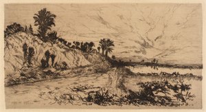 De kust van Florida door Mary Nimmo Moran