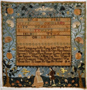 Sampler door Mary Richardson