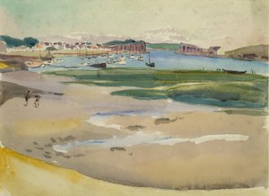 De riviermonding door Mary Sophia Ludlow