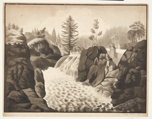Noors landschap door Mary Sophie Clarck