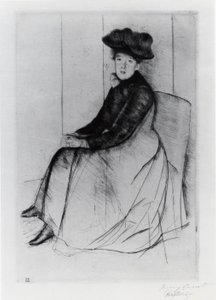 Reflectie door Mary Stevenson Cassatt