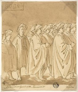 Processie van figuren