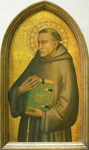 Sint Antonius van Padua door Maso di Banco