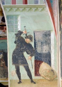 De onthoofding van Johannes de Doper