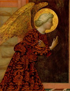 De aartsengel Gabriël door Masolino da Panicale