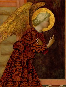 De aartsengel Gabriël, ca. 1430 door Masolino da Panicale