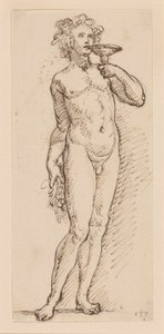 Bacchus door Massimiliano Soldani