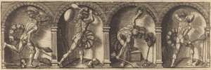 De diverse portretten en figuren X