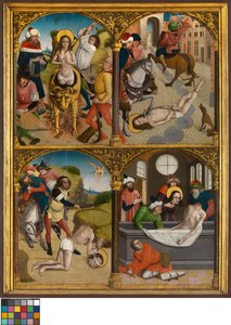 De legende van St. George, ca. 1500-10 door Master Bruges