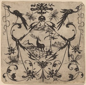 Ornament met Groteske