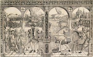 De geschiedenis van keurvorst Friedrich I Palts, 16e eeuw door Master CS