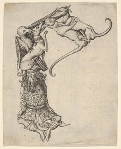 De Letter E, uit Het Alfabet, 1466-67