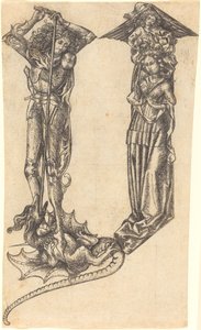 De Letter "Y" door Master E.S.