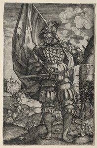 De vaandeldrager door Master F. G.