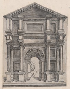 Speculum Romanae Magnificentiae: Boog door Meester GA met de Kraaienpoot
