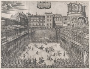 Speculum Romanae Magnificentiae: Vaticaans Toernooi, 1565
