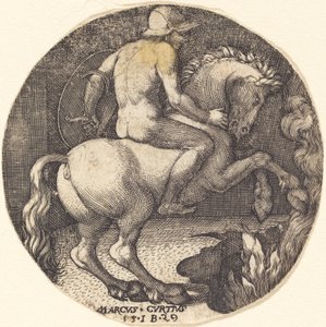 Marcus Curtius door Master IB