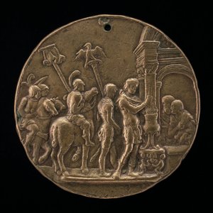 Mucius Scaevola, tweede helft 15e eeuw door Master IO.FF.