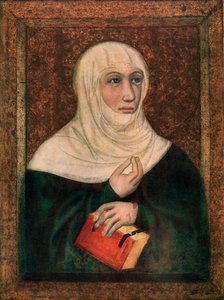 Sint Clara, 1365-1367 door Master Theodoric