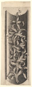 Bladornament door Master W. with the Key