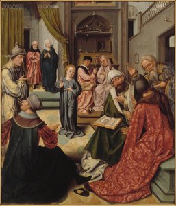 Christus onder de dokters, 1515