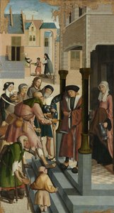 De zeven werken van barmhartigheid: Dorstigen laven, 1504
