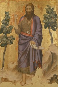 Sint Jan de Doper door Master of Figline