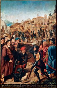 De Legende van Sint Rombout door Master of Frankfurt