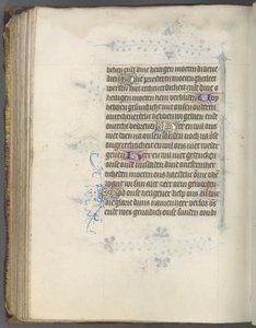 Getijdenboek Gebruik van Utrecht: fol. 174v, Tekst door Master of Gijsbrecht van Brederode