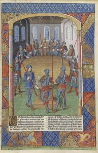 Lancelot du Lac. Le roi Arthur et les chevaliers de la Table ronde, 1494