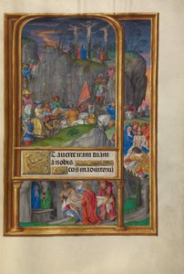De Kruisiging door Master of James IV of Scotland