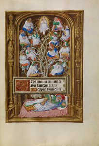 De boom van Jesse door Master of James IV of Scotland