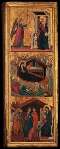 Heiligen en scènes uit het leven van de Maagd, ca. 1320
