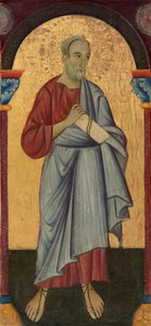 Sint Johannes de Evangelist, ca. 1272 door Master of Saint Francis