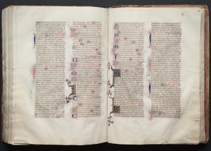 Het Gotha Missaal: Fol. 132r, Tekst, ca. 1375 door Master of the Boqueteaux