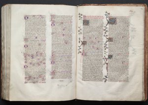 Het Gotha-missaal: Fol. 144r, tekst door Master of the Boqueteaux
