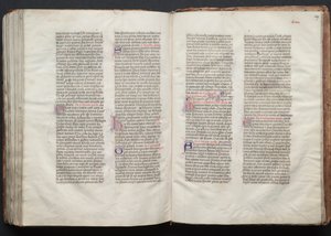Het Gotha Missaal: Fol. 149r, Tekst door Master of the Boqueteaux