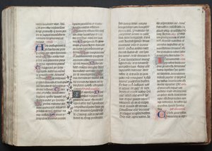 Het Gotha Missaal: Fol. 162r, Tekst, ca. 1375 door Master of the Boqueteaux