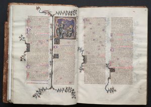 Het Gotha-missaal: Fol. 18r, tekst, ca. 1375