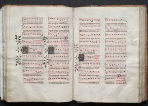 Het Gotha Missaal: Fol. 59v, Tekst, ca. 1375